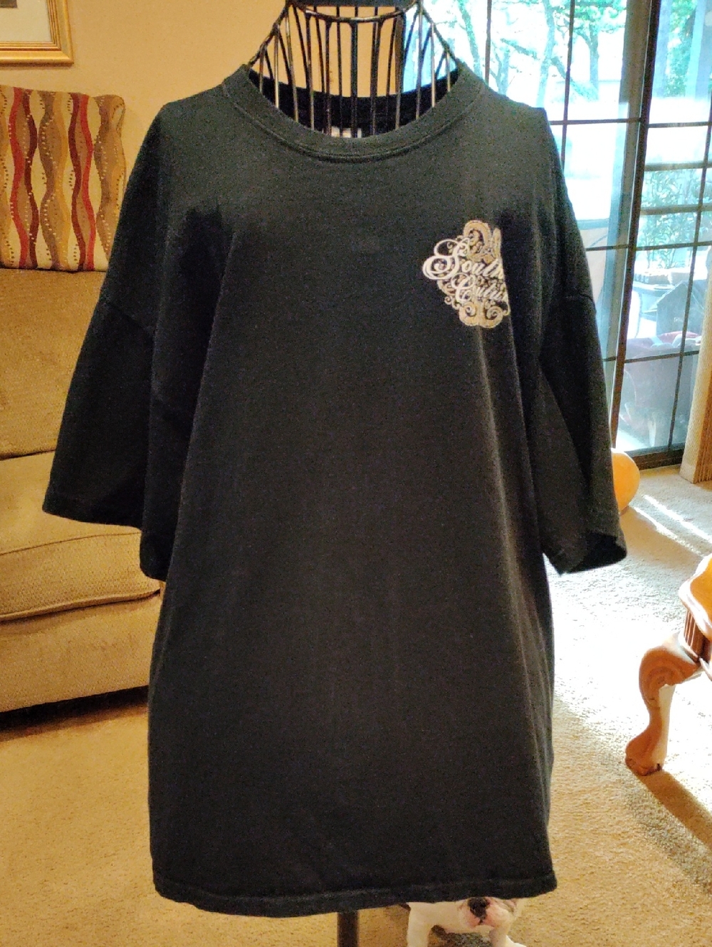 💥 5/$15 💥 Gildan Graphic Design Black Short Sleeve Tee